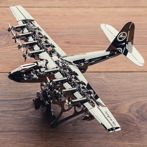 Metal Mechanical Model, Airplane Assembly Miniature