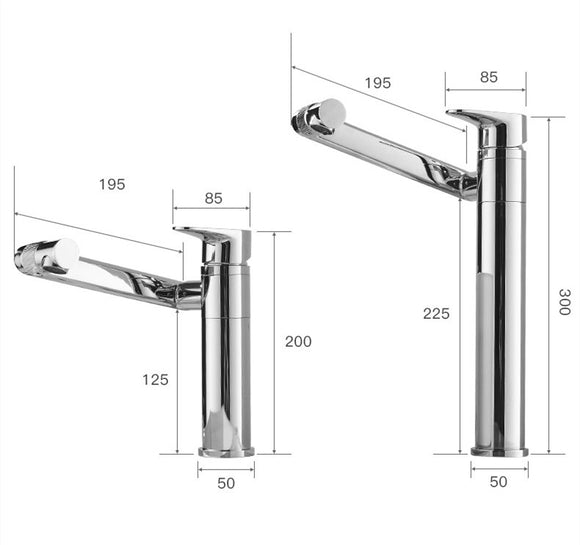 All Copper Washbasin Nozzles, Hot and Cold Water Faucet