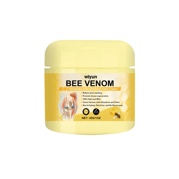 Bee Venom Joint and Bone Pain Relief Cream, Body Soothing Formula (Pack of 2)