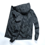 Plus-size Men's or Students' Hooded Jacket