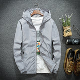 Plus-size Men's or Students' Hooded Jacket