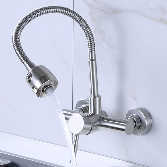 Stainless Steel Kitchen into the Wall Type, Mixed Water Valve Faucet