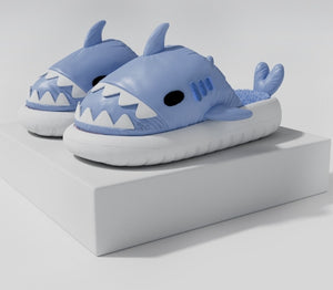 Shark Cotton Interior Home Removable Slippers