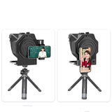 Three Cold Boots Expand Horizontal and Vertical Shooting, Bluetooth Mobile Phone Camera Teleprompter