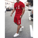 Men's Loose Solid Color Casual Trendy Suit