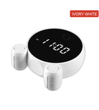 WiFi Alarm Clock Camera, HD 1080P Night Vision Motion Detection, Portable Home Security Surveillance IP Clock