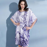 Summer Loose Fertilizer, Plus Size Silk Nightdress