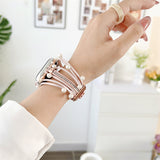 Fashion Beads Metal Watch Strap (Watch not Included)