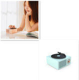 Wireless Mini Portable Retro Phonograph, Bluetooth Speaker