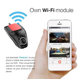 Small Eye Dash Cam, Car DVR Full HD Recorder Camera with Wifi