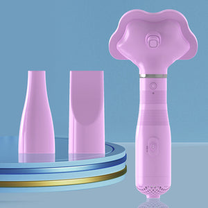 Two-in-one Electric Hot Air, One-click Hair Removal, Pets' Hair Dryer