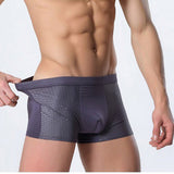 Ice Silk Men's Underwear, Mesh Boxers