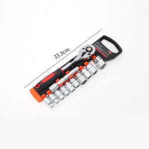 Ratchet Socket Wrench Set, Auto Repair Machine Tools Kit