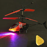 Night Market Luminous Induction Helicopter RC Toy