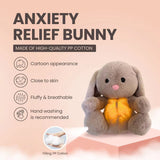 Breathing Rabbit Soothing Sensory Plush Toy that Relieves Anxiety, Breather for Newborns, Bunny Comforter to Conciliate Babies