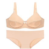 Glossy Plus Size, Bra Underwear Set