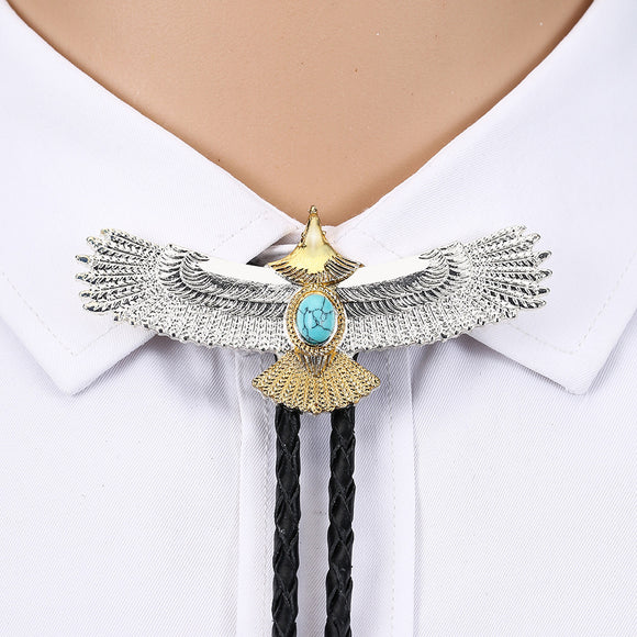 BOLO Electroplated Eagle Tie