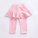 Girls' Fake Two-piece Legging Skirt, Children's Clothing