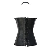 Punk PU Corset Leather Halter