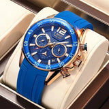 Men's Quartz Multi-function, Waterproof Watch