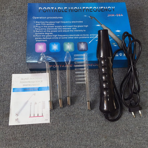 Portable Household High-frequency Beauty Instrument, Electrotherapy Rod