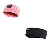 Wireless Bluetooth Sleeping Headband, Thin Soft Elastic Music Earphones, Eye Masks for Side Sleepers or Sporties