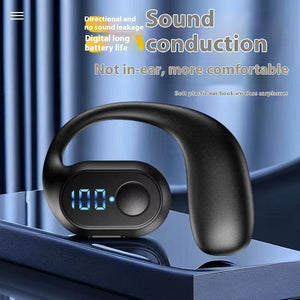 Business Wireless Headset, Ear-mounted Non In-ear Smart Digital Display