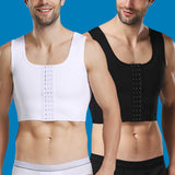 Men's Tomboy Corset Vest, Chest Bandage, Body Shaper