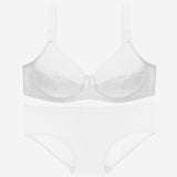 Glossy Plus Size, Bra Underwear Set