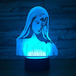 3D LED Light for Kids, Touch USB Table Lamp, Baby Sleeping Light