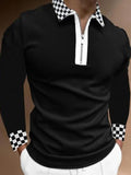 New Cross-border Long-sleeves Men's T-shirt