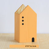 Cute Pen Holder with Wooden Room Type Desktop