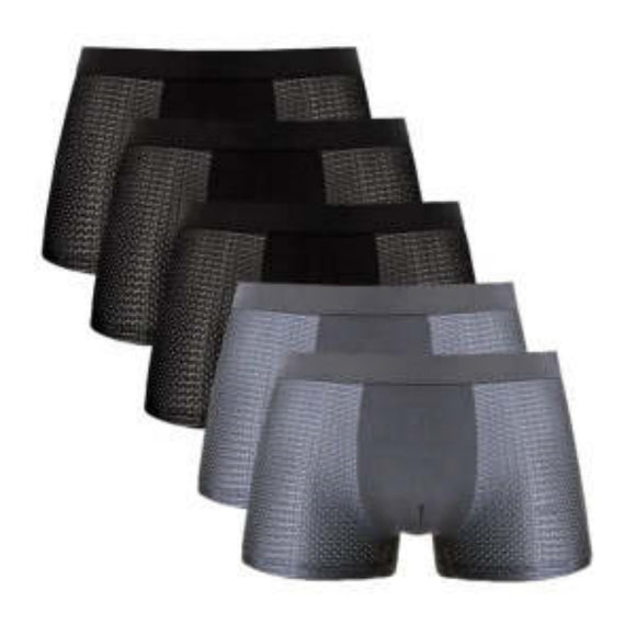 Ice Silk Men's Underwear, Mesh Boxers