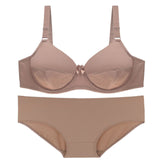 Glossy Plus Size, Bra Underwear Set