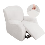 Stretch Thick Full-body Massage Chair Cover Figured Cloth Art Sofa Recliner Cover