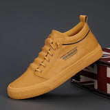 Men's Fashionable and Versatile Casual Leather Shoes