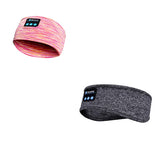 Wireless Bluetooth Sleeping Headband, Thin Soft Elastic Music Earphones, Eye Masks for Side Sleepers or Sporties