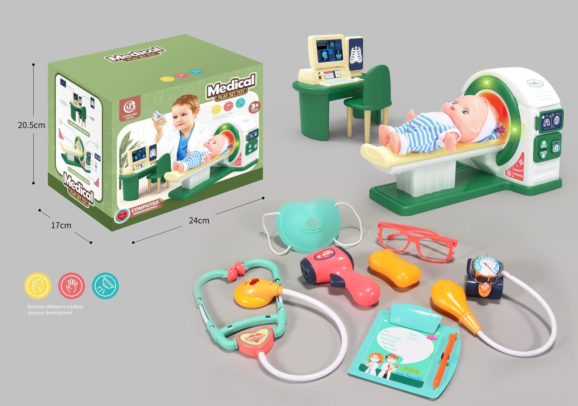 Child stethoscope toy sales