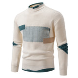 Men's Fashion Trend, Multicolor Woven Cotton Velvet Sweater