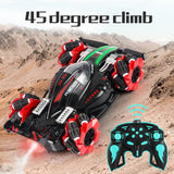 4WD Horizontal Drift Spray Stunt RC Car Toy