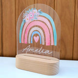 Personalized Colorful Night Light, Baby Lamps