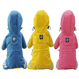 Four Feet Waterproof Rain Cape, Dog Raincoat, Pet Products