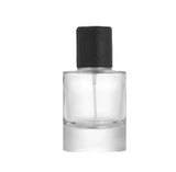 Perfume Glass Empty Container with Round Bayonet (Pack of 2)