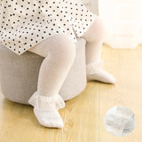 Little Girls' Leggings, Lace Cotton Ultra-thin Pantyhose