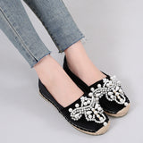 Round Head Rhinestone Pearl, New-style Shoes