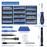 170 Piece Screwdriver Set, Multi Function Repair Kit