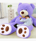 Giant Teddy Bear Plush Doll, Huge Soft Toys with Leather Shell