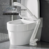 Pedal Toilet Cover Lifter, Avoid Bending, Non-dirty, Hands-free, Lift Lid Device