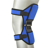 Patella Booster Spring Knee Brace Support for Mountaineering Squat, Sports Knee Pads