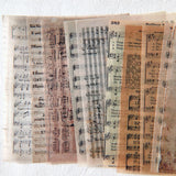 Sulfuric Acid Paper, Music Sheets